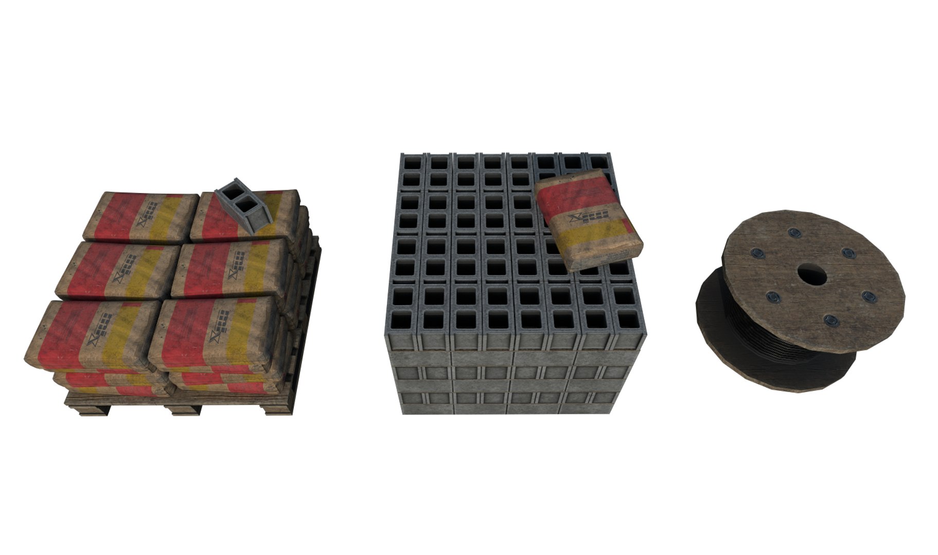 Construction Pack 4 3D - TurboSquid 2092264