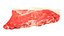 3D Raw meat steak 01