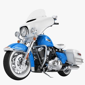 Harley Davidson Electra Glide 01 3D model