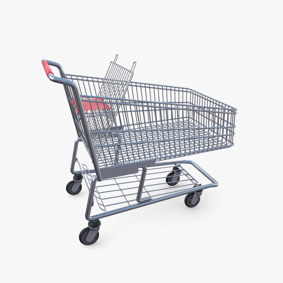 Shopping cart v7 model - TurboSquid 2045903