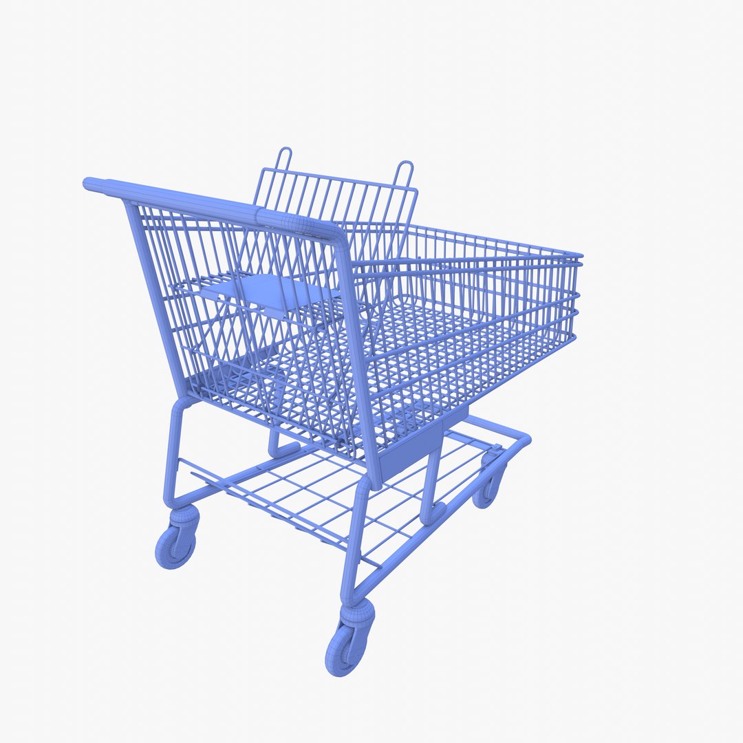 Shopping cart v7 model - TurboSquid 2045903