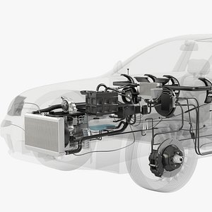 Car With Internal Parts