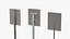Road Signs Pack - Intersection and Turn