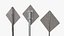 Road Signs Pack - Intersection and Turn