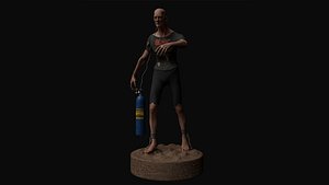 3D Poison guy