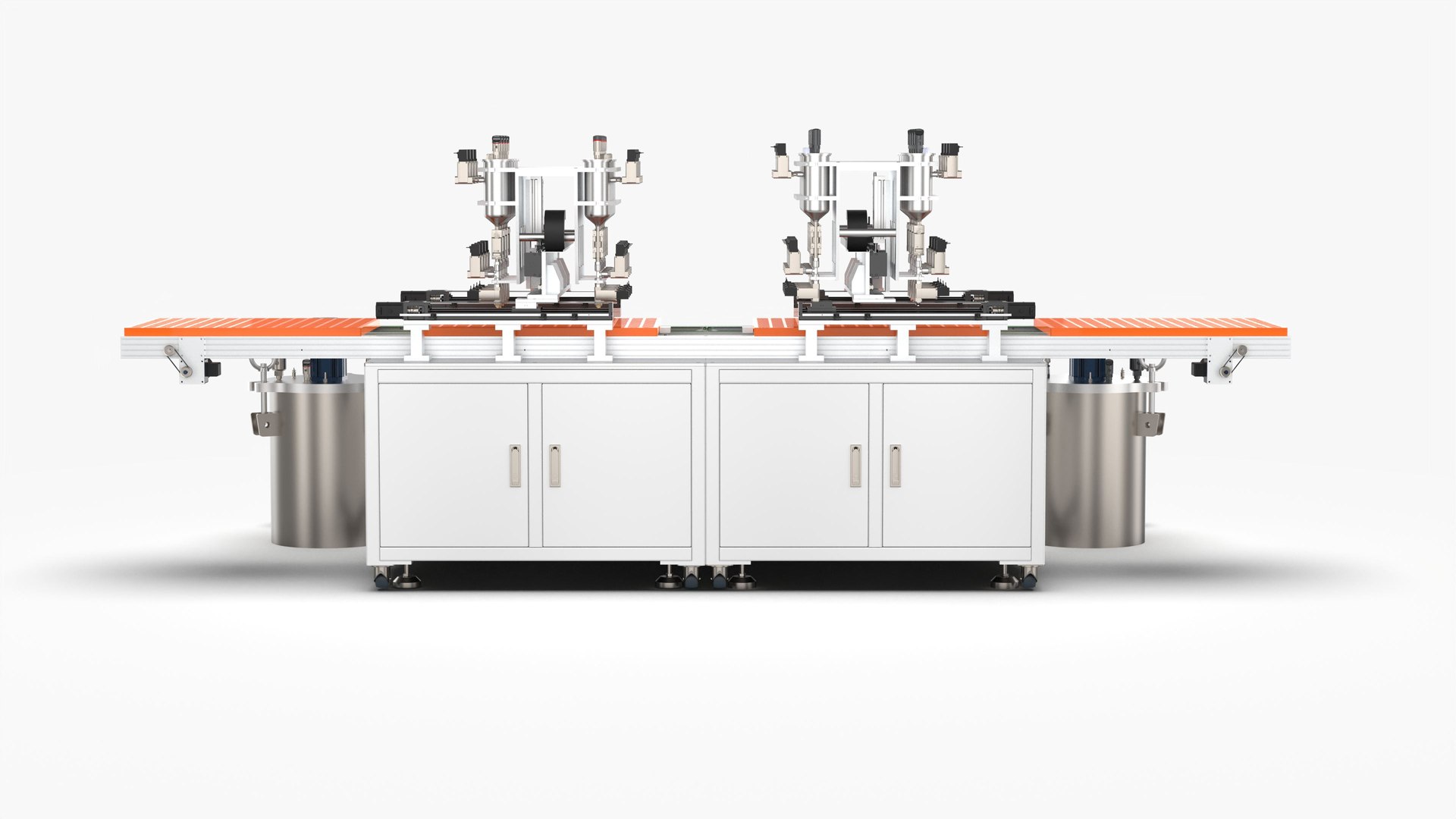 3D Automatic Double Station Pouring Machine - TurboSquid 2013591