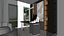 Innenarchitektur des Homeoffice