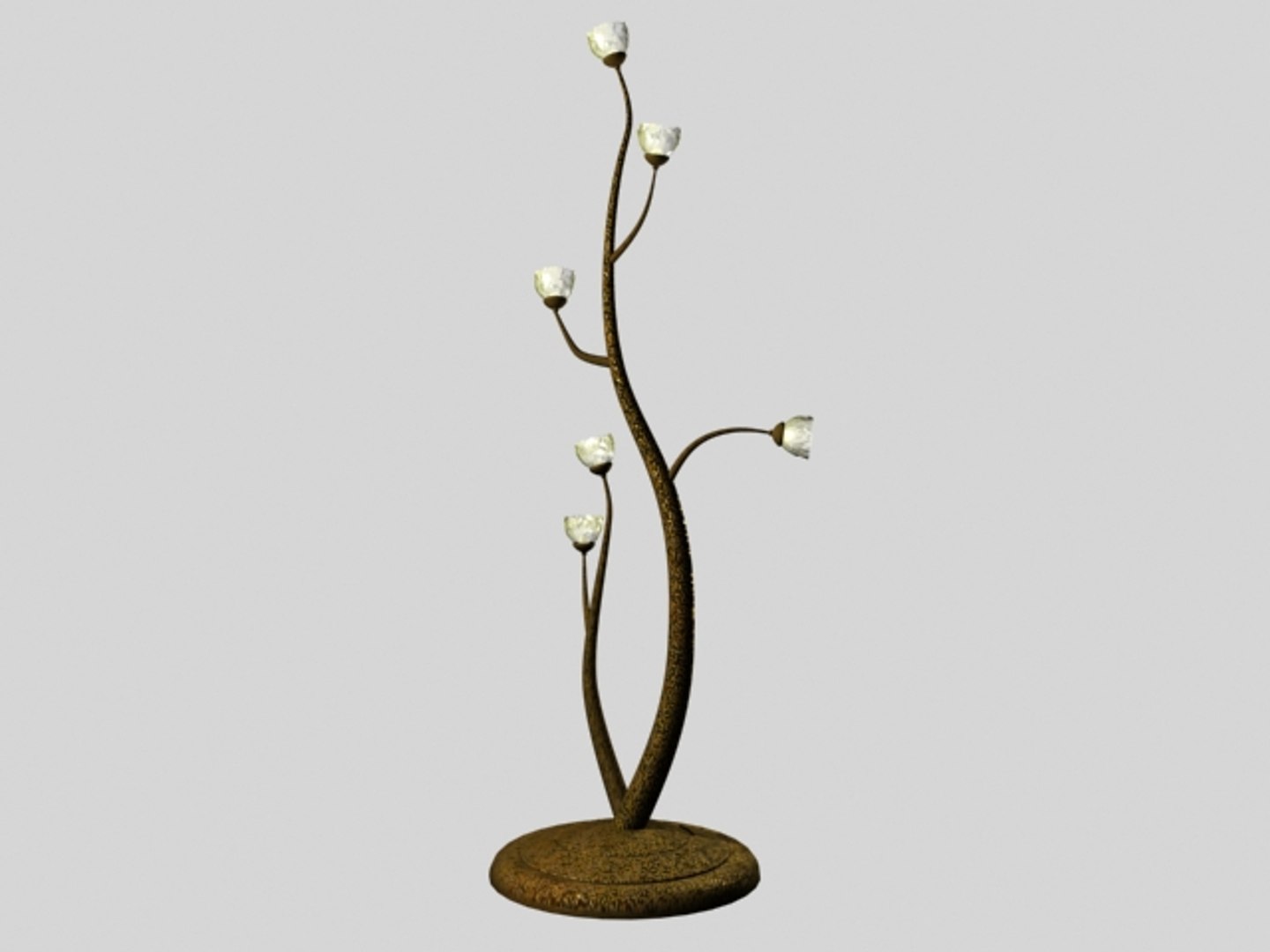 lamp-tree 3d model