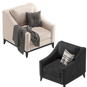 3D model Armchair CORLEONE Cazarina