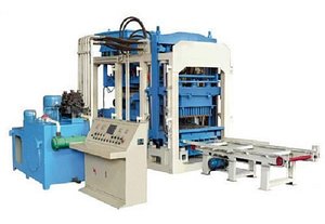 3D Fully Automatic Hydraulic Brick Making Machine  High-Capacity AAC  Clay Block Product 3D CAD Model model