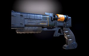 Laser pistols Fallout 3D model model