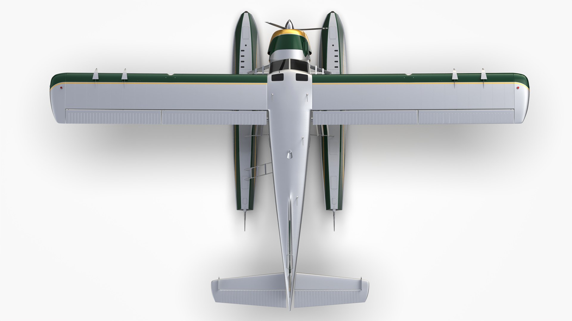 De Havilland Canada DHC-2 Beaver Model - TurboSquid 2205648