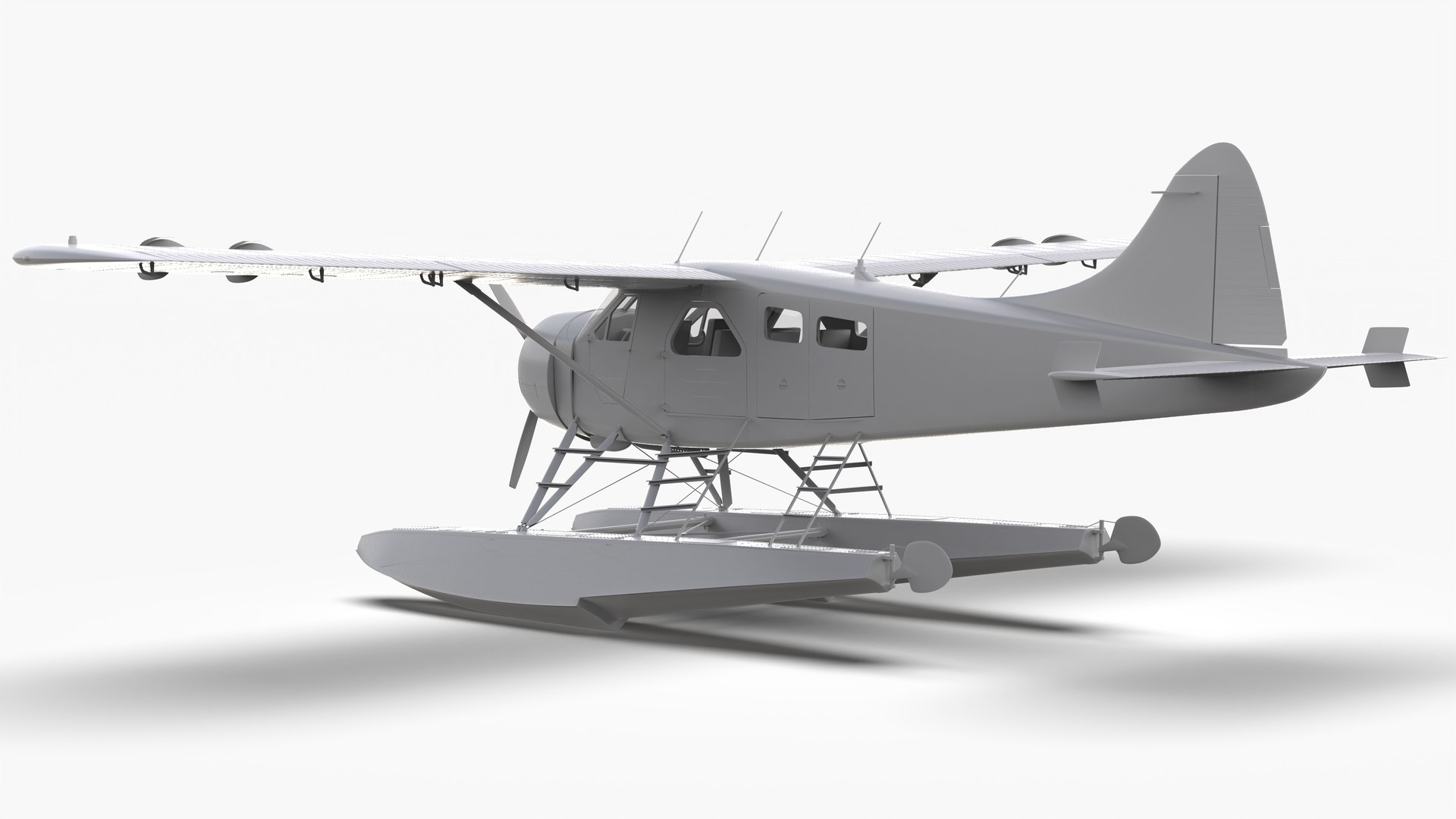 De Havilland Canada DHC-2 Beaver Model - TurboSquid 2205648