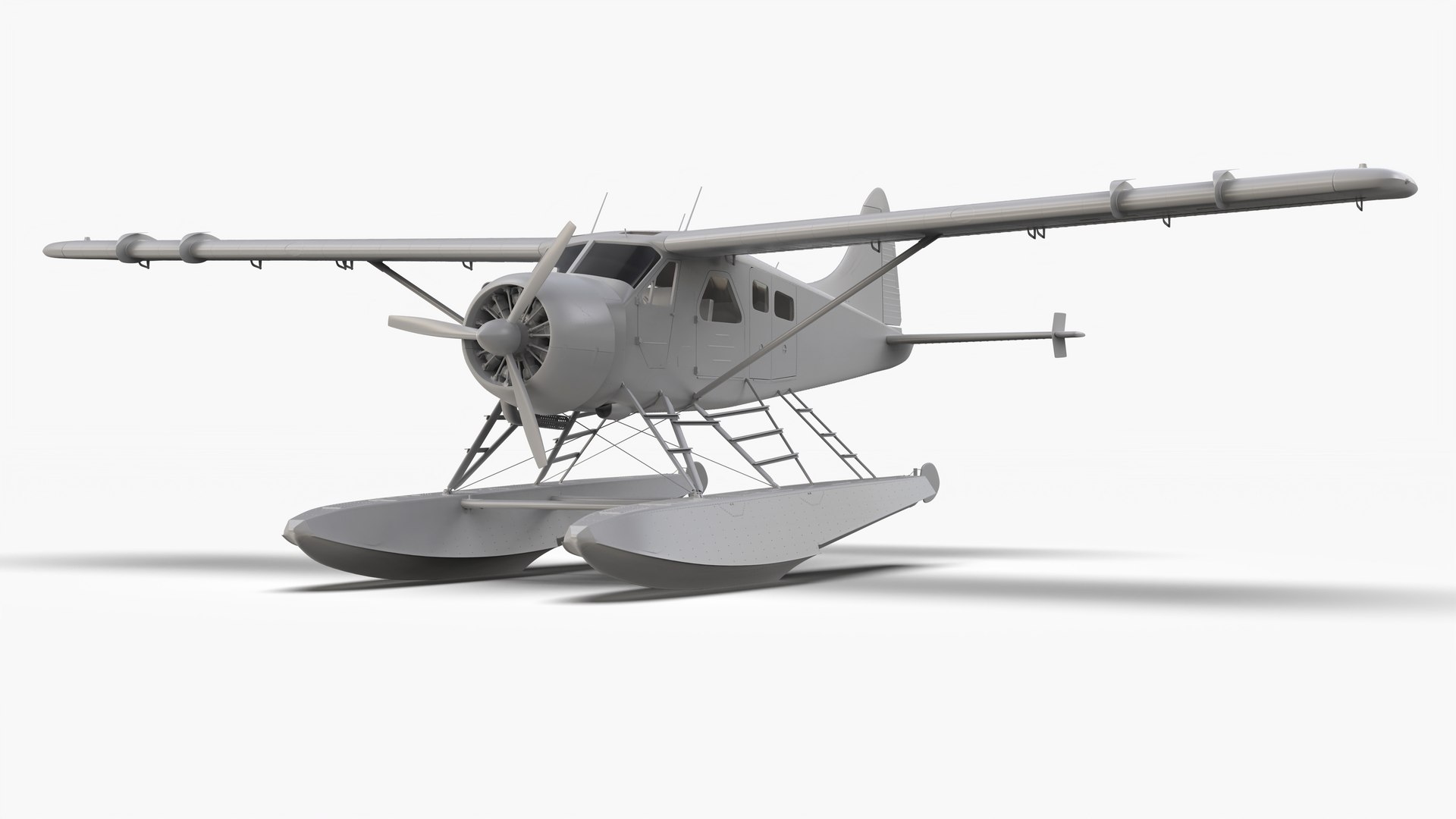De Havilland Canada DHC-2 Beaver Model - TurboSquid 2205648