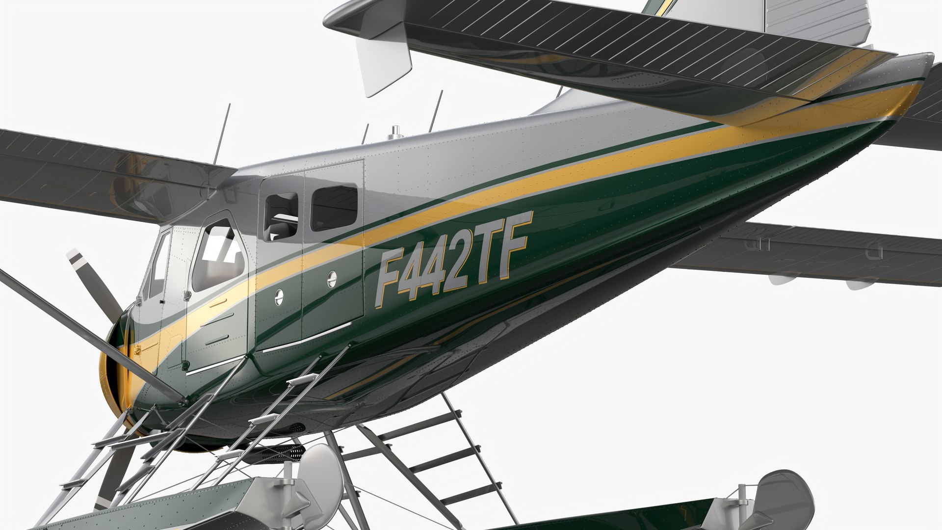 De Havilland Canada DHC-2 Beaver Model - TurboSquid 2205648