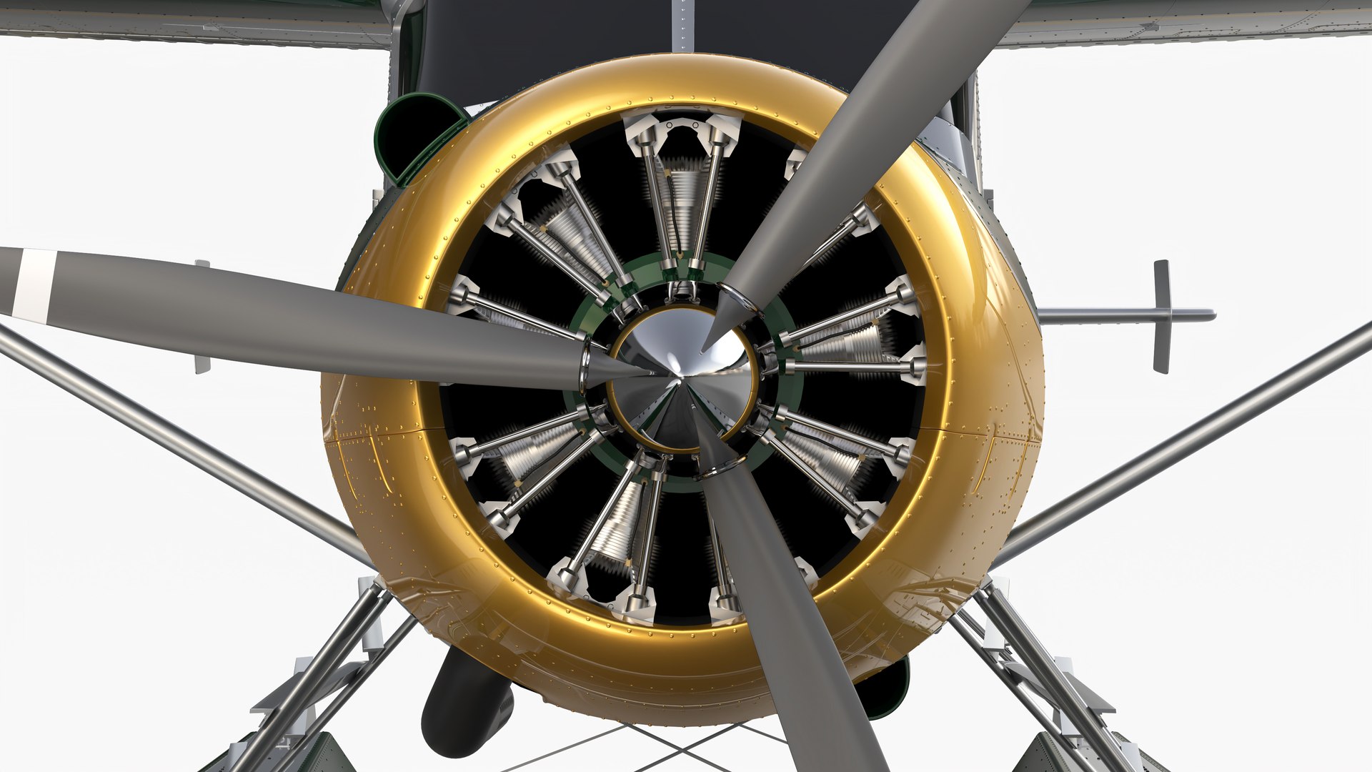 De Havilland Canada DHC-2 Beaver Model - TurboSquid 2205648