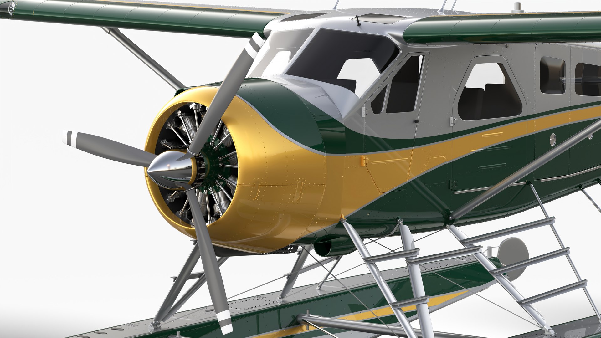 De Havilland Canada DHC-2 Beaver Model - TurboSquid 2205648
