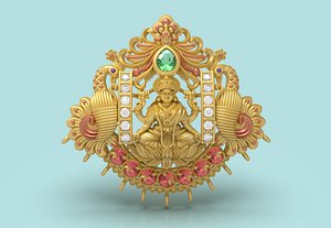 3D model Temple Pendant - 0110