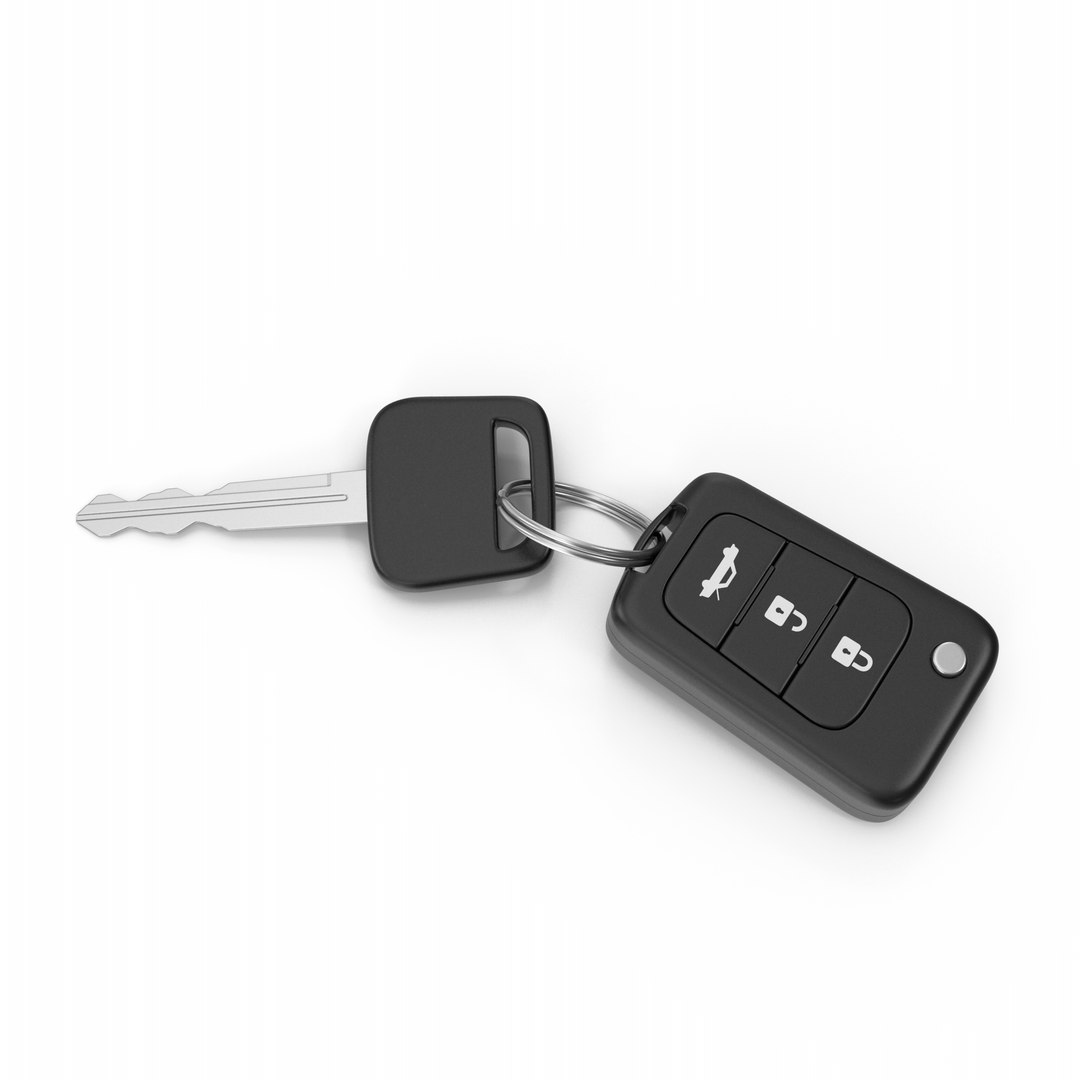 Car Keys With Chain 3D - TurboSquid 2068564