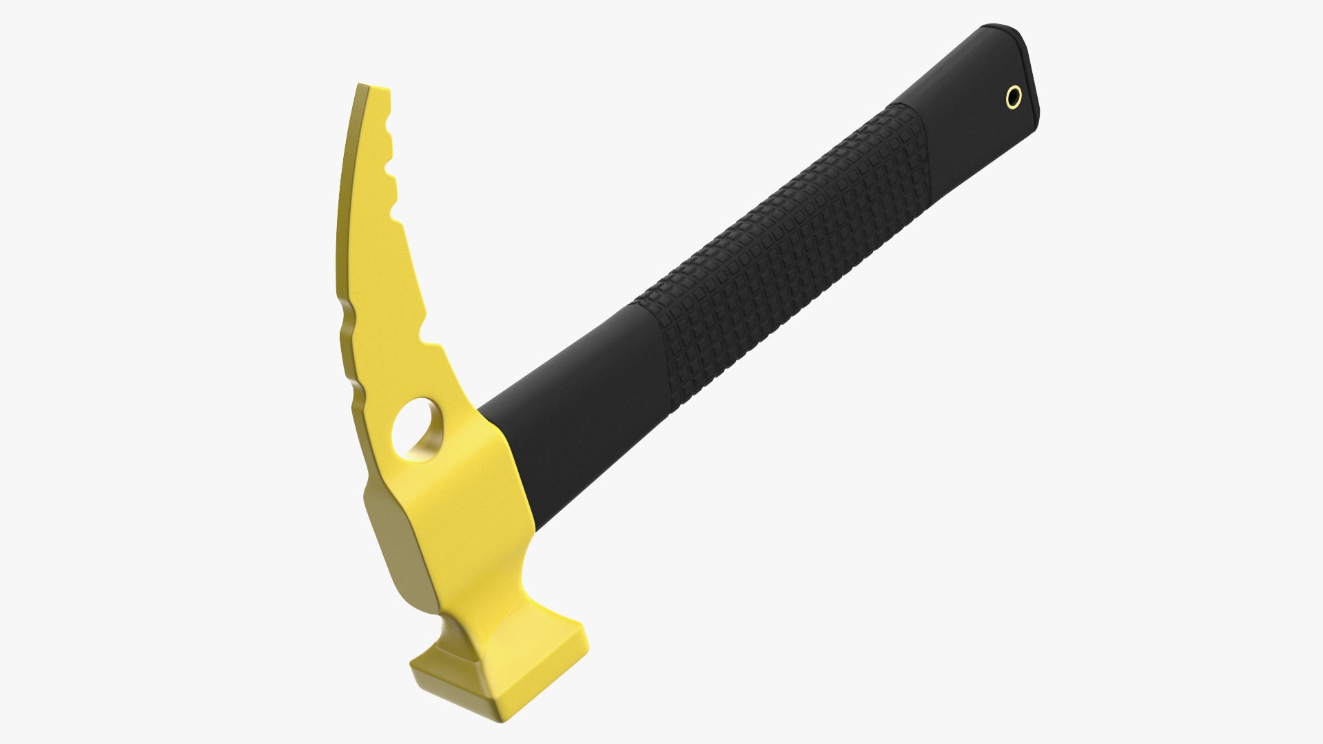 Yellow Rockhammer 3D model preview