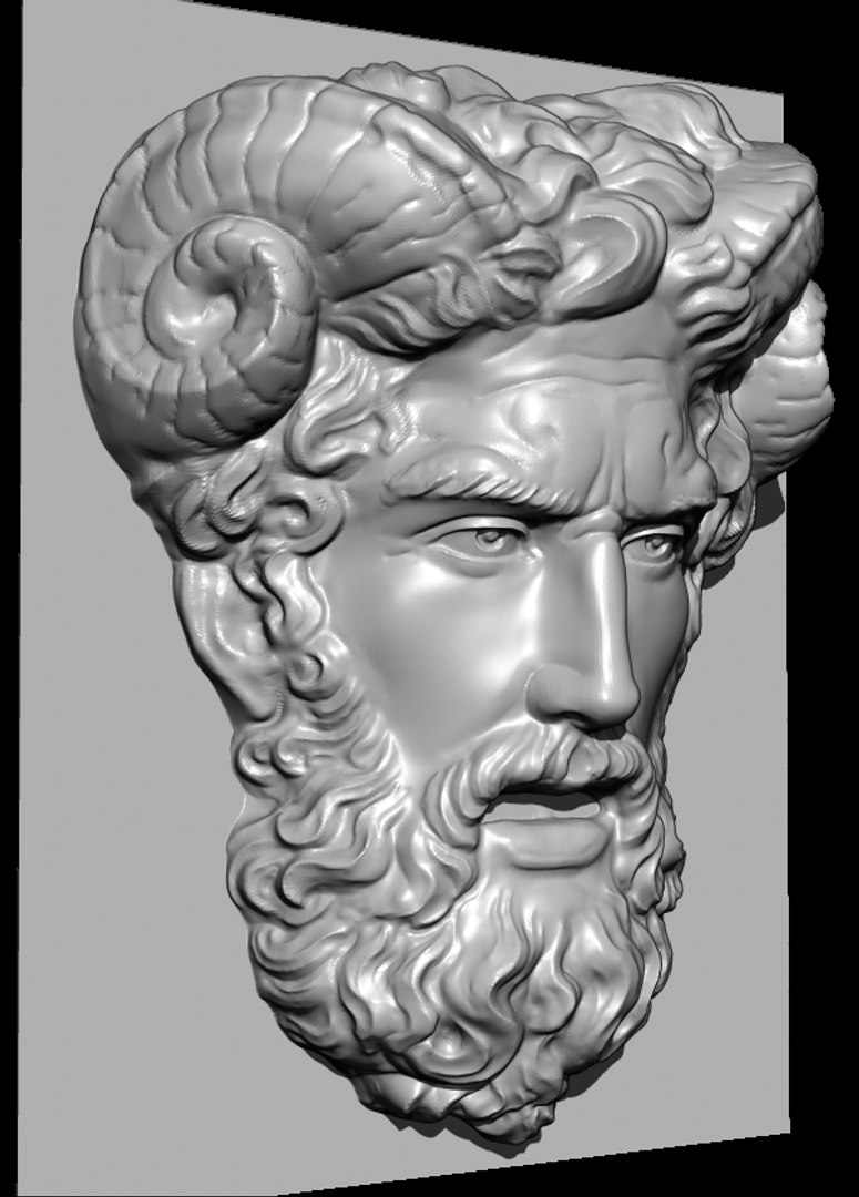 Pan Classical Roman Mask 3D Model - TurboSquid 1457441