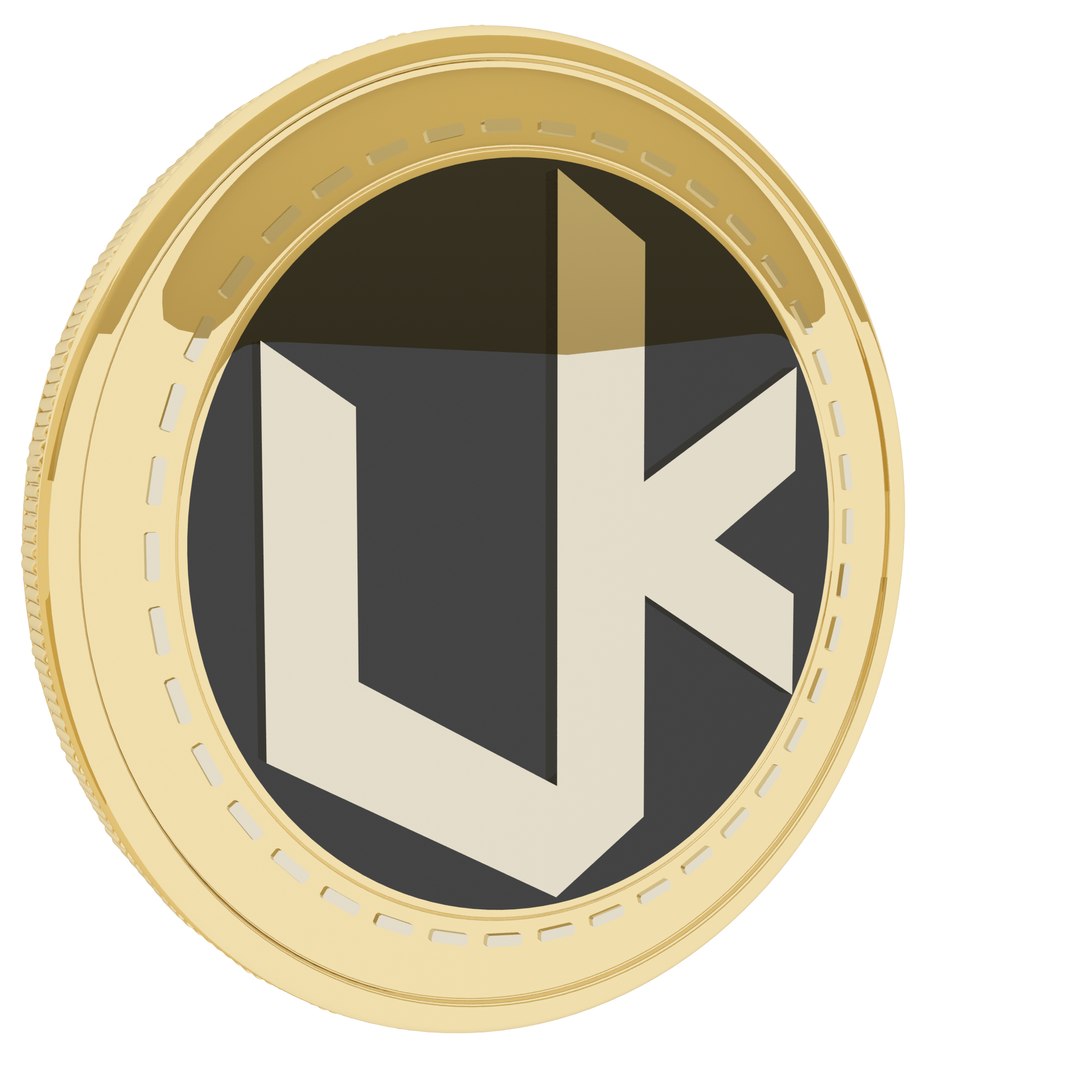 3D Model Liker World Cryptocurrency Gold Coin - TurboSquid 1857089