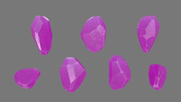 Crystal rock 3D model - TurboSquid 1508678