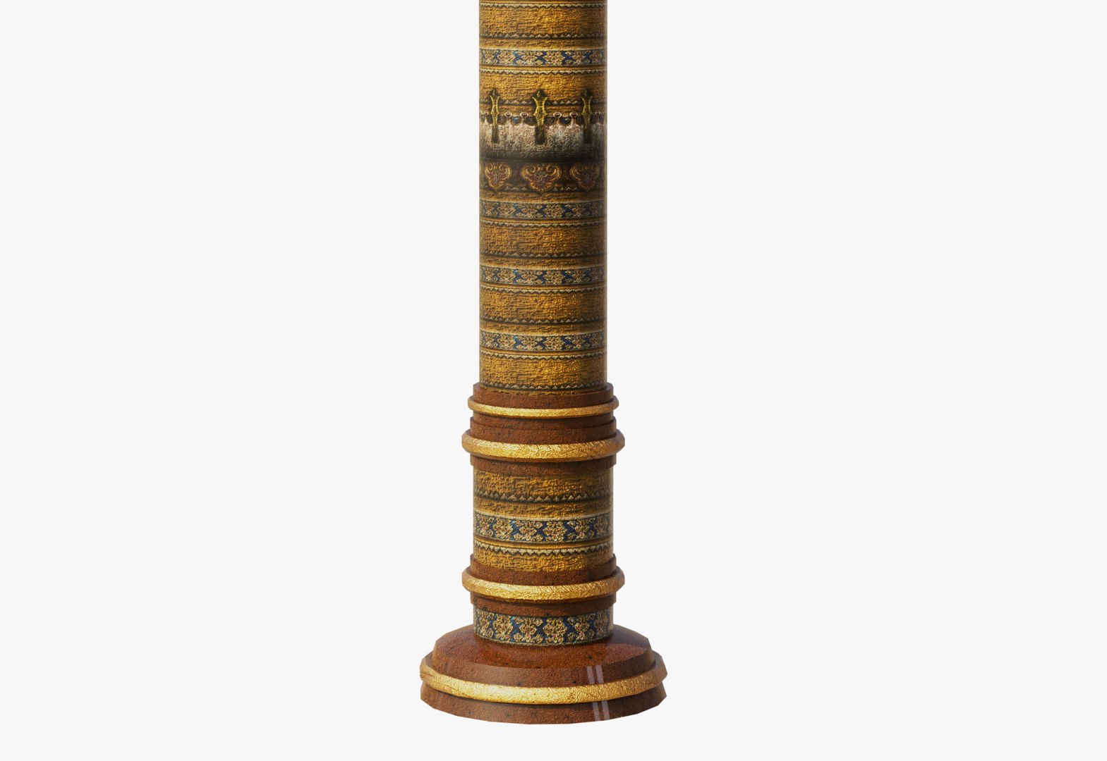 3D Exotic Column Pillar - TurboSquid 2046490