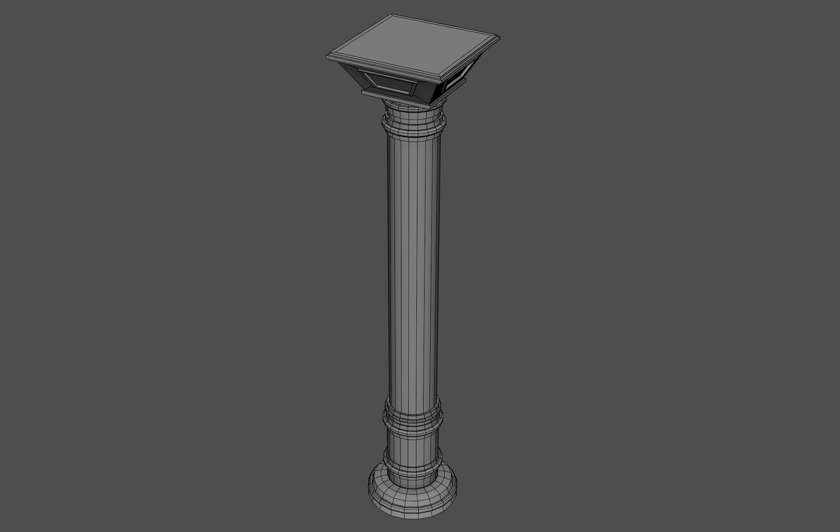 3D Exotic Column Pillar - TurboSquid 2046490