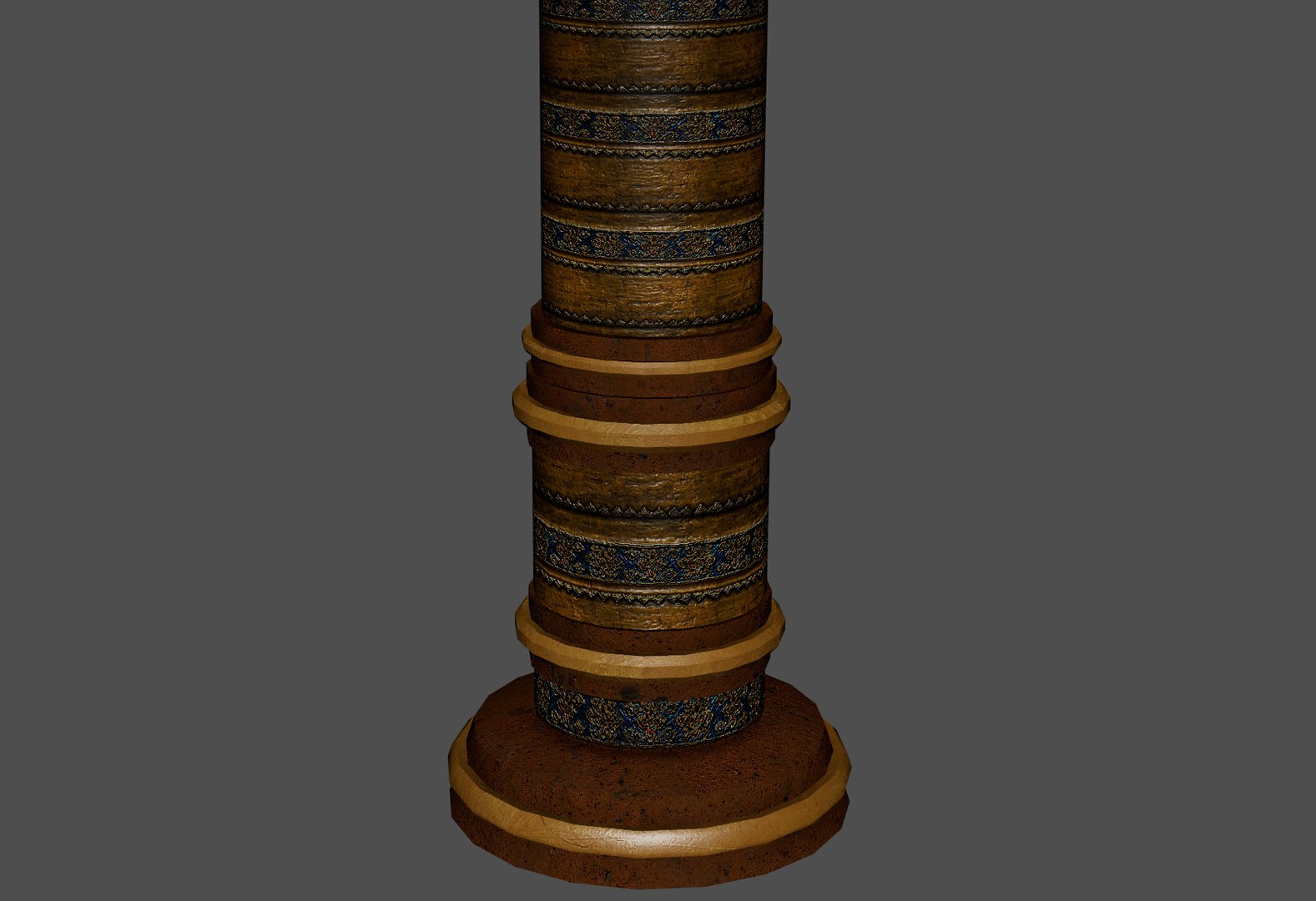3D Exotic Column Pillar - TurboSquid 2046490