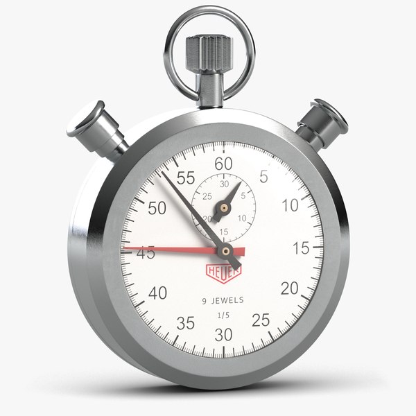 3D stopwatch watch stop model TurboSquid 1270444