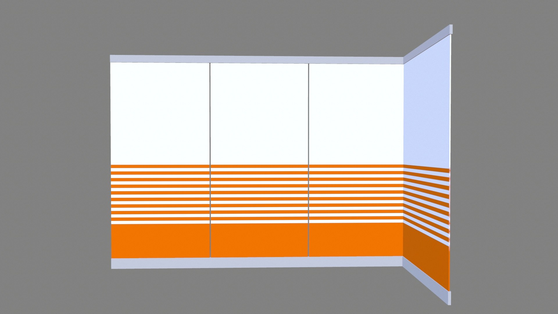 Glass Partition Model - TurboSquid 2331183