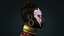 African Female - 3D Character Model model