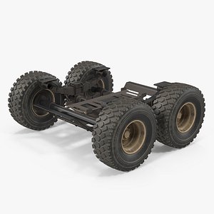 heavy duty chassis 3D model