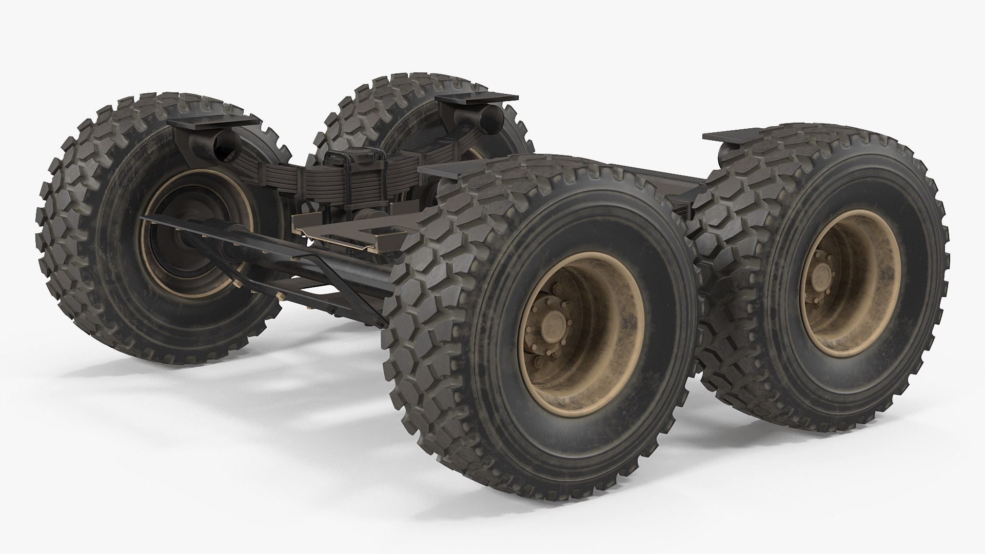 Heavy Duty Chassis 3D model preview