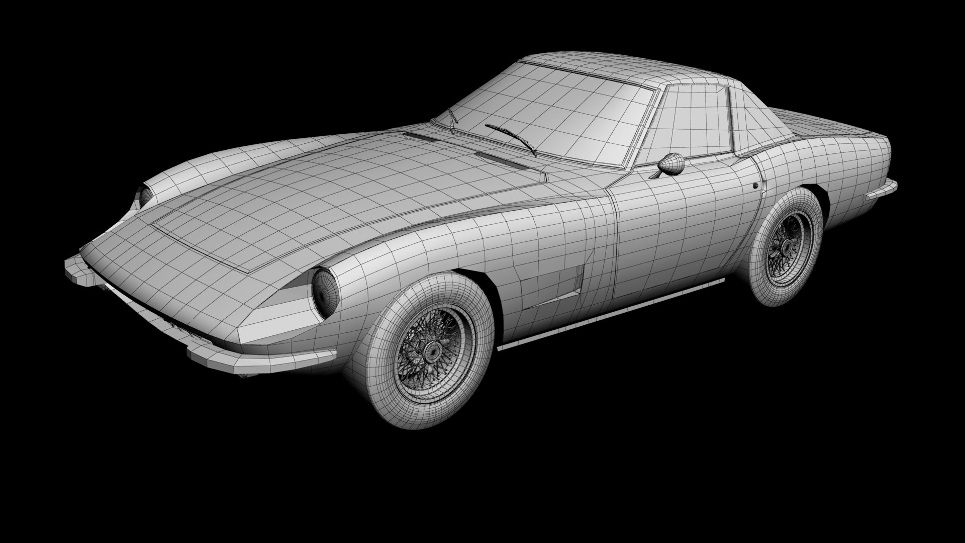 3D Intermeccanica Italia Coupe Model - TurboSquid 2173918