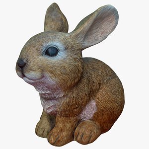 rabbit ornament 3D