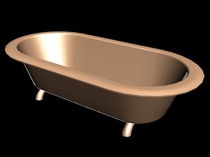 bathtub 3d x