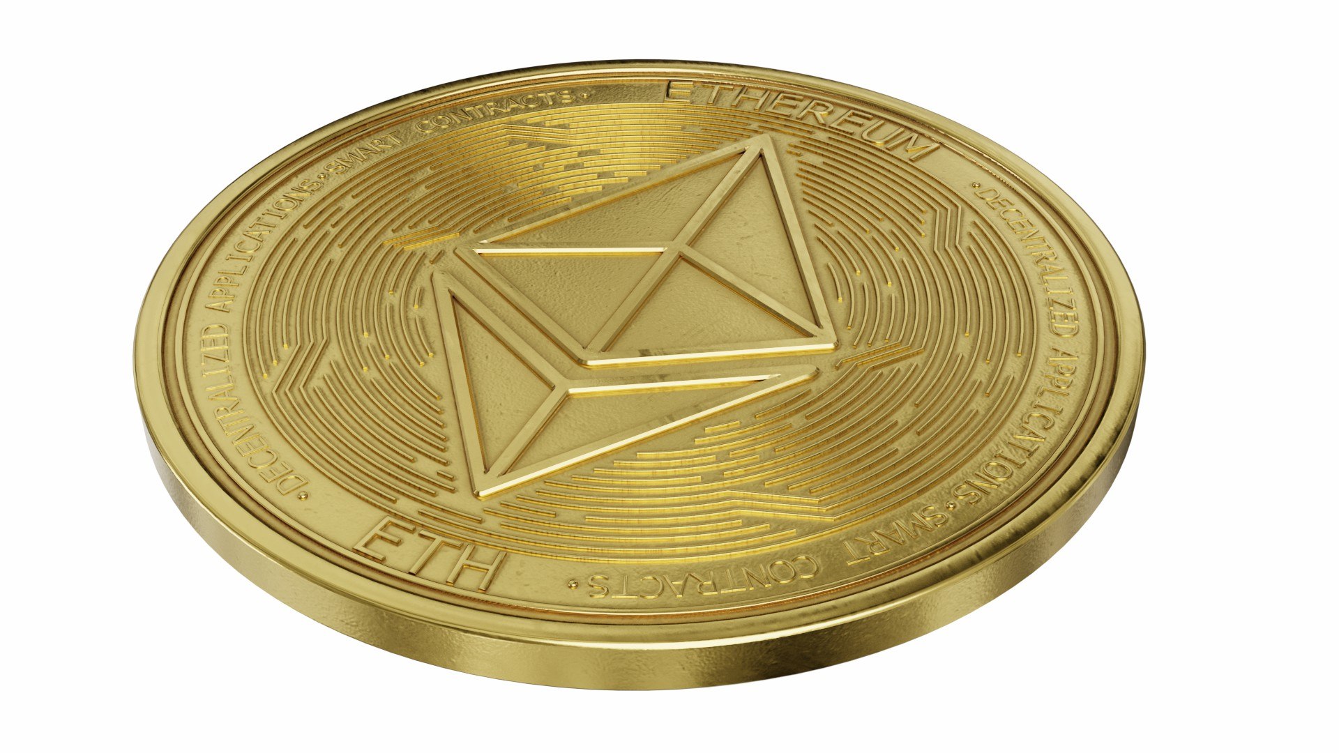 Ethereum Cryptocurrency Sign Model - TurboSquid 1739315