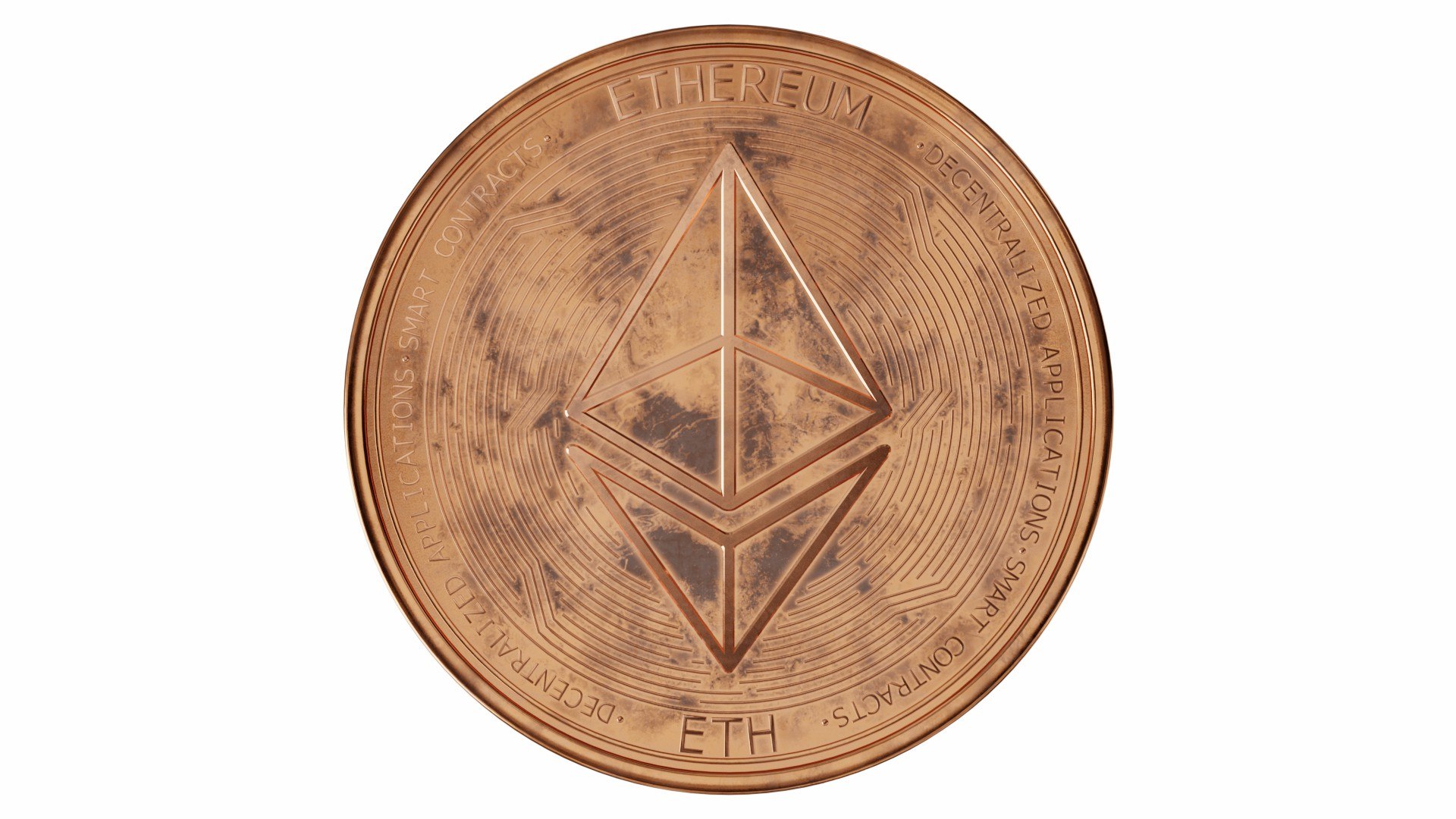 Ethereum Cryptocurrency Sign Model - TurboSquid 1739315