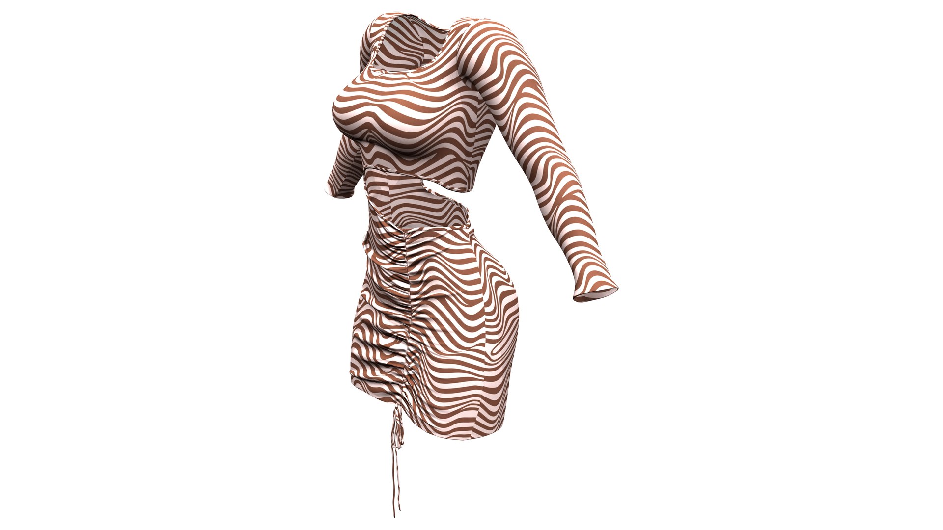 3D Blue and Brown Tiger Stripes Gathered Side Cutout Front Mini Dresses https://p.turbosquid.com/ts-thumb/qj/Y4iUWh/Jz/preview3/png/1684566285/1920x1080/fit_q87/da385c6480939da6bc93fa14e1cf3619742dac1b/preview3.jpg