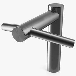 wash dry hand dryer 3D