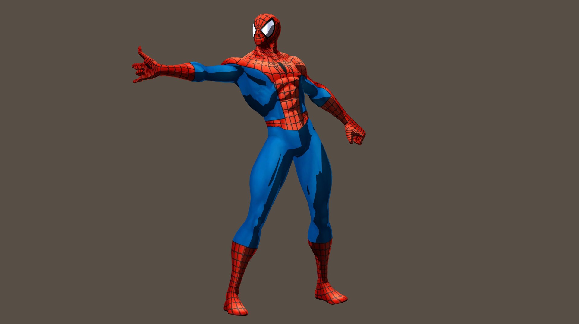 3D Spiderman Riggd Model - TurboSquid 1370018