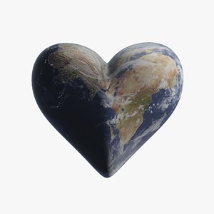 3D Heart Earth model