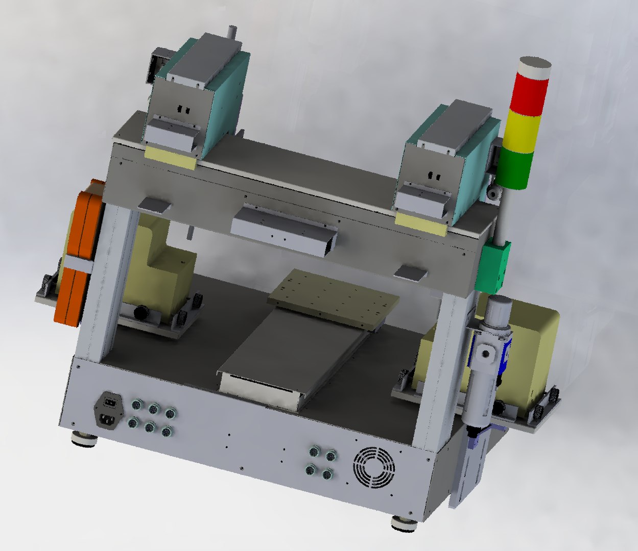 Table type screw machine model - TurboSquid 1305461