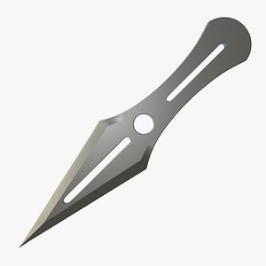 Throwing Knife 3D model