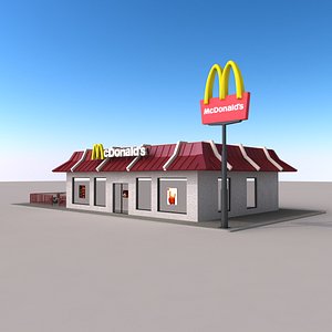 Mc Donald's 3d model