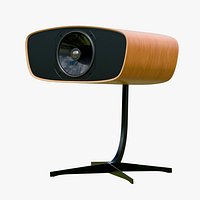Modern Wooden Floor Standing Speaker