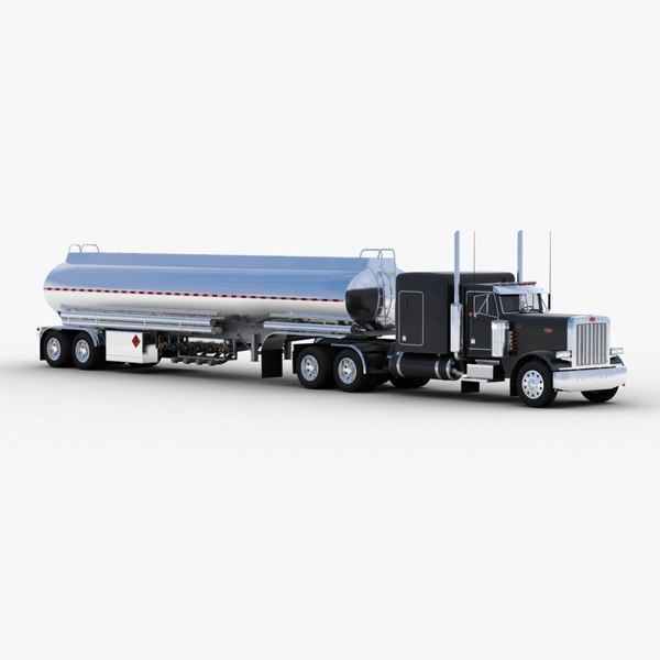 3d model tank truck tanker