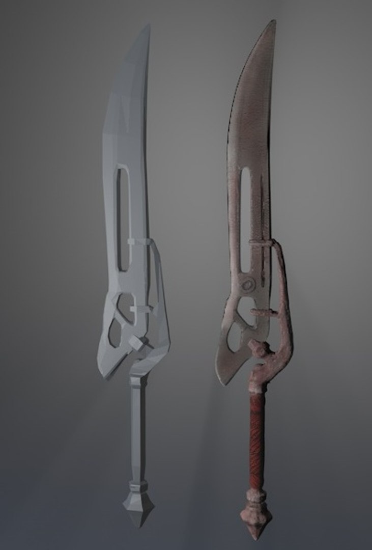 Sword Fantasy Games C4d Free